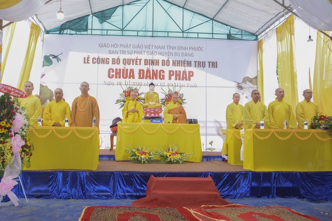 Abbot Appointment Ceremony of  Dang PhapPagoda -Binh Phuoc