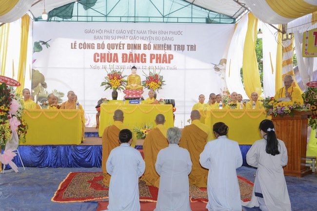Abbot Appointment Ceremony of  Dang PhapPagoda -Binh Phuoc