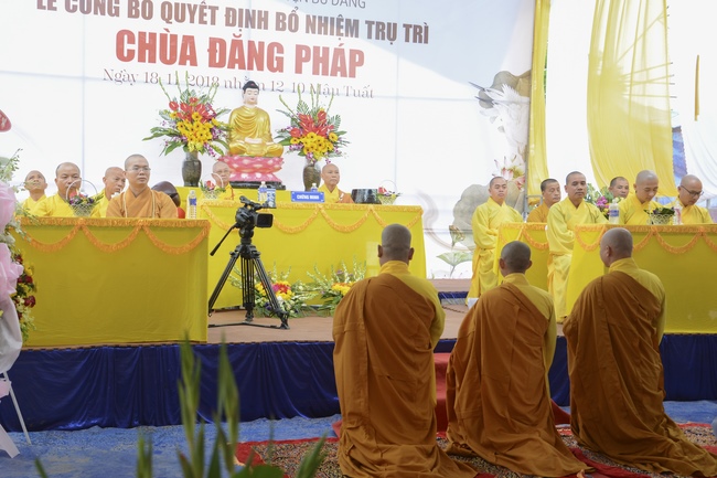 Abbot Appointment Ceremony of  Dang PhapPagoda -Binh Phuoc