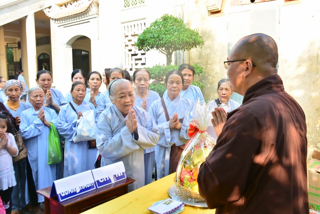 Lễ tưởng niệm Tổ sư tại chùa Tây Khánh, Thái Bình