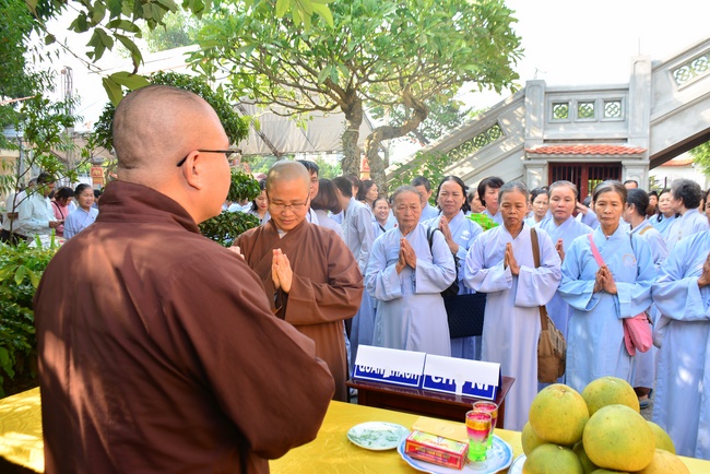 Lễ tưởng niệm Tổ sư tại chùa Tây Khánh, Thái Bình