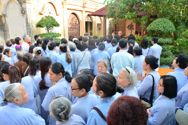 Lễ tưởng niệm Tổ sư tại chùa Tây Khánh, Thái Bình