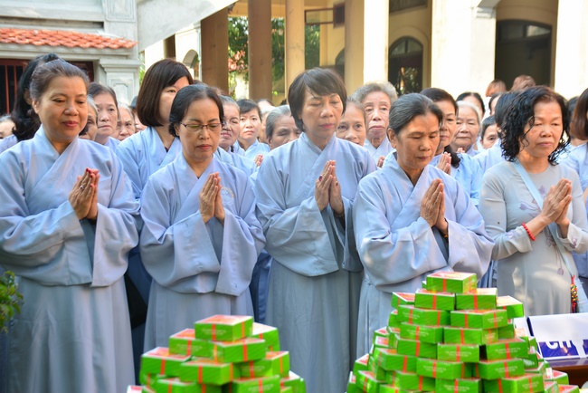 Lễ tưởng niệm Tổ sư tại chùa Tây Khánh, Thái Bình