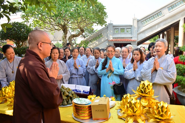 Lễ tưởng niệm Tổ sư tại chùa Tây Khánh, Thái Bình