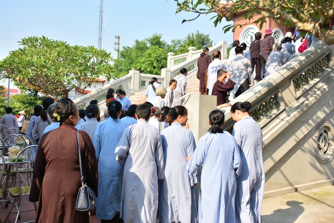 Lễ tưởng niệm Tổ sư tại chùa Tây Khánh, Thái Bình