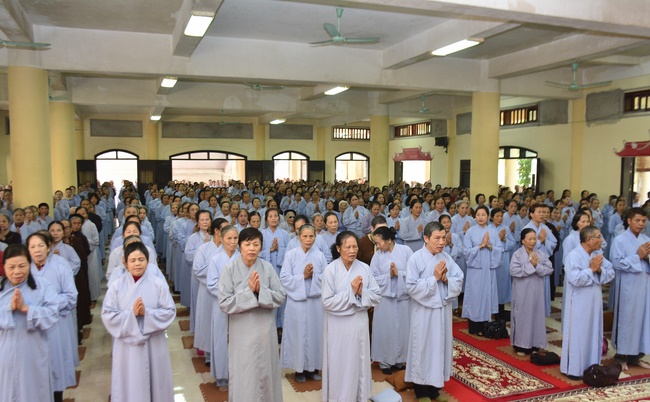 Lễ tưởng niệm Tổ sư tại chùa Tây Khánh, Thái Bình