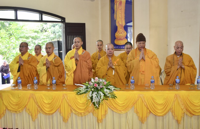 Lễ tưởng niệm Tổ sư tại chùa Tây Khánh, Thái Bình