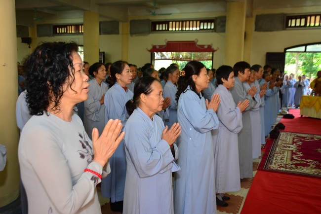 Lễ tưởng niệm Tổ sư tại chùa Tây Khánh, Thái Bình