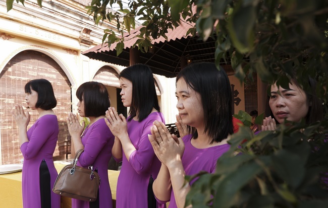 Lễ tưởng niệm Tổ sư tại chùa Tây Khánh, Thái Bình