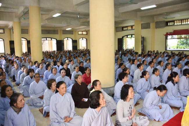 Lễ tưởng niệm Tổ sư tại chùa Tây Khánh, Thái Bình