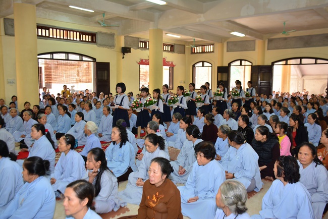 Lễ tưởng niệm Tổ sư tại chùa Tây Khánh, Thái Bình