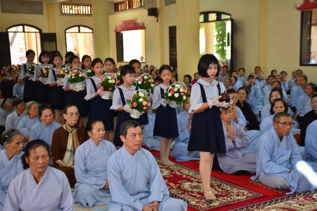 Lễ tưởng niệm Tổ sư tại chùa Tây Khánh, Thái Bình