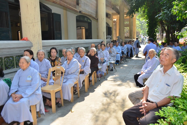 Lễ tưởng niệm Tổ sư tại chùa Tây Khánh, Thái Bình