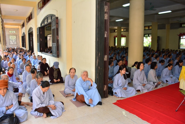 Lễ tưởng niệm Tổ sư tại chùa Tây Khánh, Thái Bình