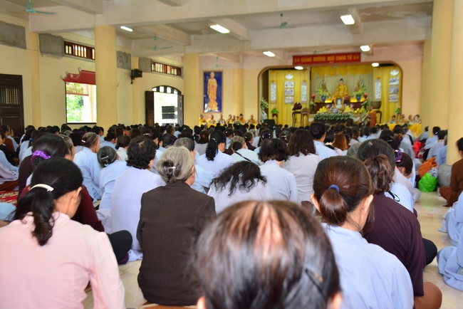 Lễ tưởng niệm Tổ sư tại chùa Tây Khánh, Thái Bình