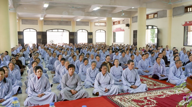 Lễ tưởng niệm Tổ sư tại chùa Tây Khánh, Thái Bình