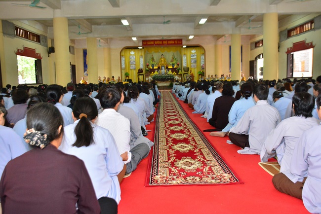 Lễ tưởng niệm Tổ sư tại chùa Tây Khánh, Thái Bình