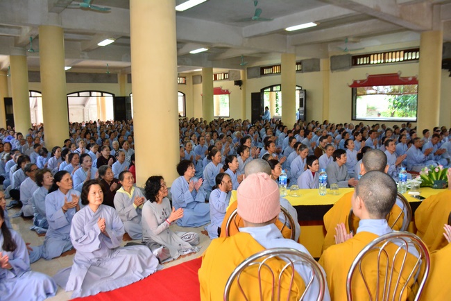 Lễ tưởng niệm Tổ sư tại chùa Tây Khánh, Thái Bình