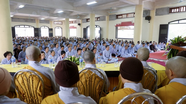 Lễ tưởng niệm Tổ sư tại chùa Tây Khánh, Thái Bình