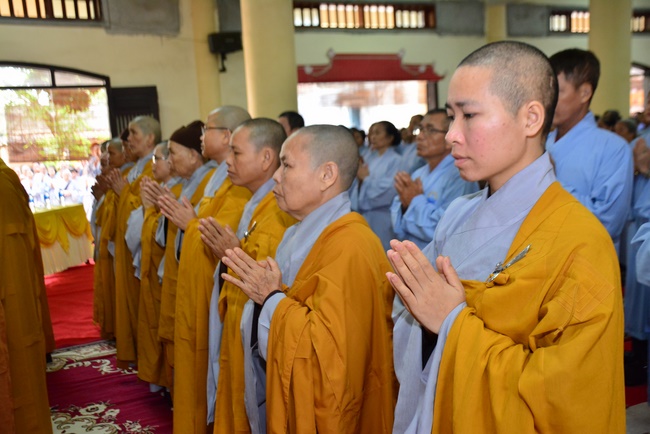 Lễ tưởng niệm Tổ sư tại chùa Tây Khánh, Thái Bình