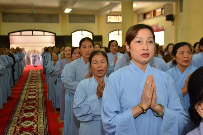 Lễ tưởng niệm Tổ sư tại chùa Tây Khánh, Thái Bình