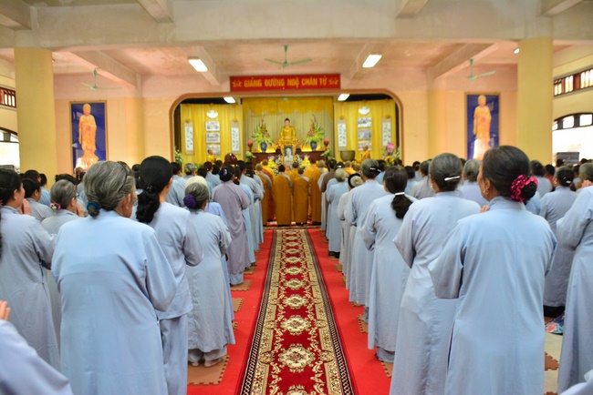 Lễ tưởng niệm Tổ sư tại chùa Tây Khánh, Thái Bình