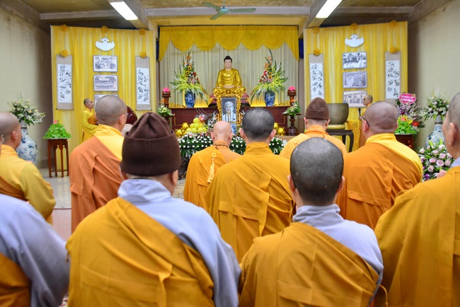 Lễ tưởng niệm Tổ sư tại chùa Tây Khánh, Thái Bình