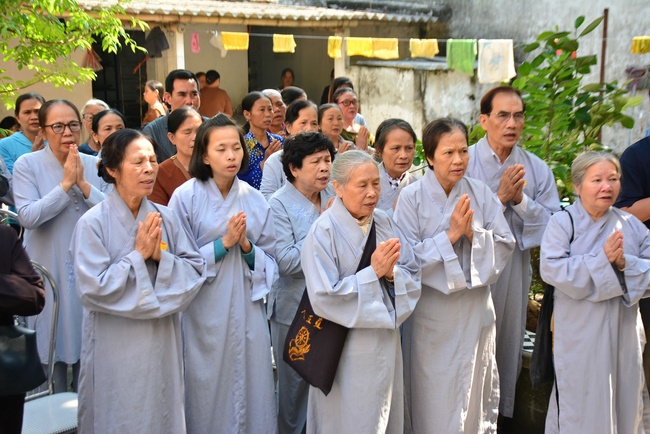 Lễ tưởng niệm Tổ sư tại chùa Tây Khánh, Thái Bình