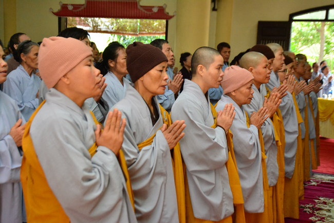 Lễ tưởng niệm Tổ sư tại chùa Tây Khánh, Thái Bình