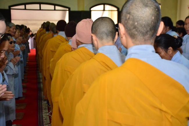 Lễ tưởng niệm Tổ sư tại chùa Tây Khánh, Thái Bình