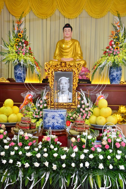 Lễ tưởng niệm Tổ sư tại chùa Tây Khánh, Thái Bình