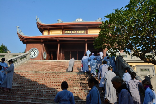 Lễ tưởng niệm Tổ sư tại chùa Tây Khánh, Thái Bình