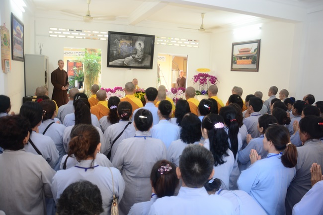 Lễ giỗ Tổ khai sáng chùa Hoằng Pháp