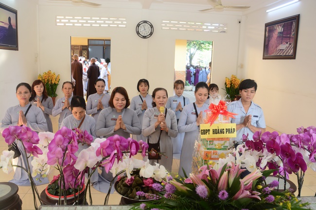 Lễ giỗ Tổ khai sáng chùa Hoằng Pháp