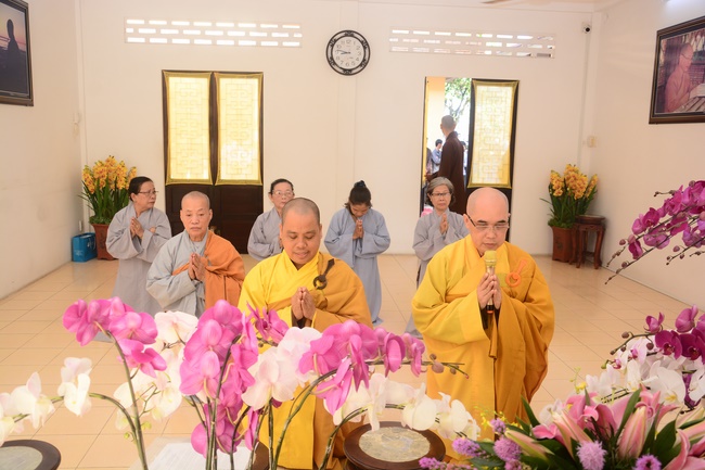 Lễ giỗ Tổ khai sáng chùa Hoằng Pháp