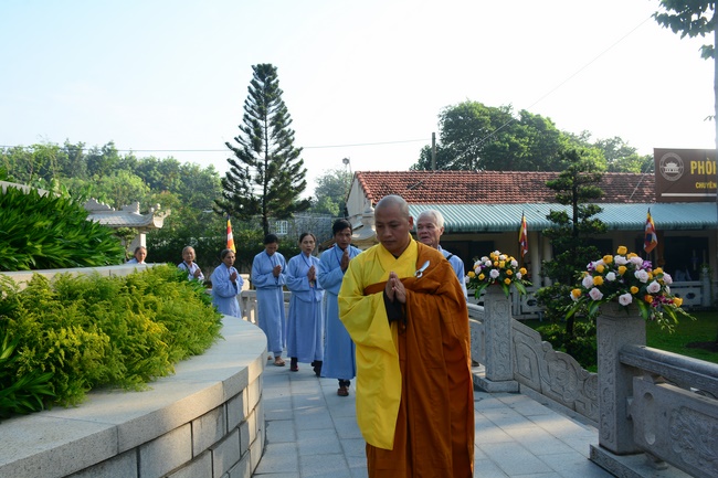 Lễ giỗ Tổ khai sáng chùa Hoằng Pháp