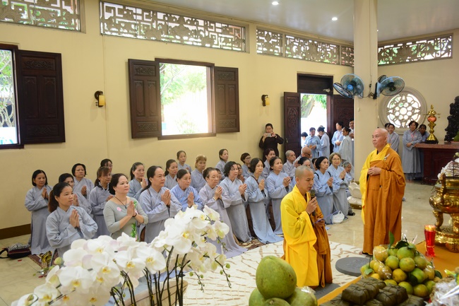 Lễ giỗ Tổ khai sáng chùa Hoằng Pháp