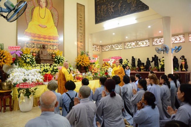 Lễ giỗ Tổ khai sáng chùa Hoằng Pháp