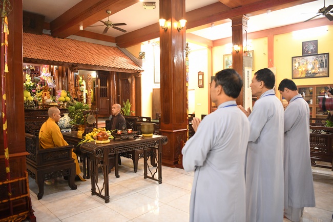 The Patriarch s' Death Anniversary and One-day Retreat at Hoa Phuc Pagoda