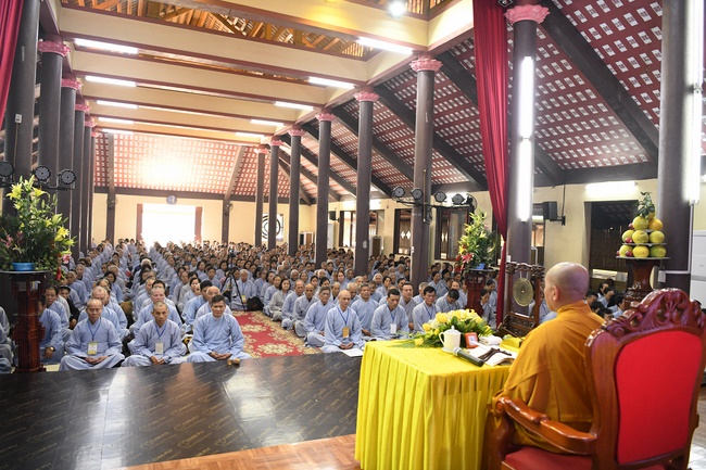 The Patriarch s' Death Anniversary and One-day Retreat at Hoa Phuc Pagoda