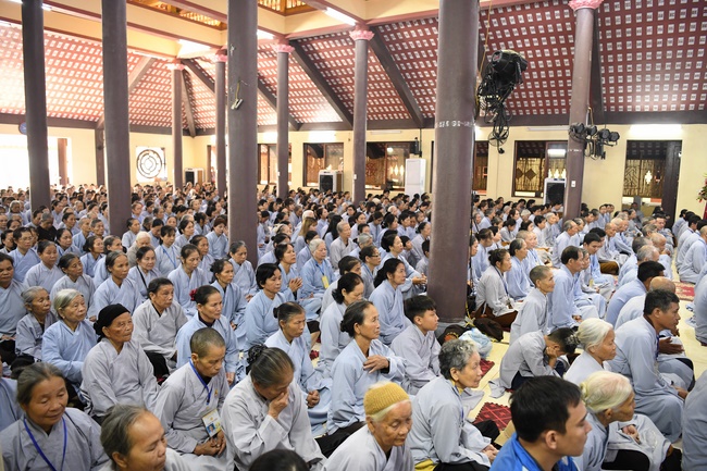The Patriarch s' Death Anniversary and One-day Retreat at Hoa Phuc Pagoda