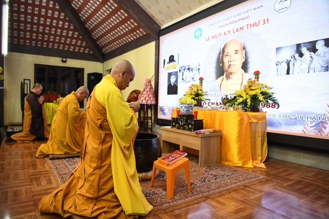 The Patriarch s' Death Anniversary and One-day Retreat at Hoa Phuc Pagoda