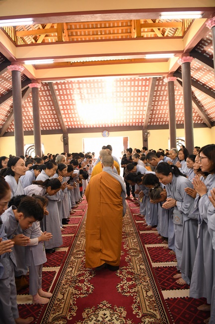 The Patriarch s' Death Anniversary and One-day Retreat at Hoa Phuc Pagoda