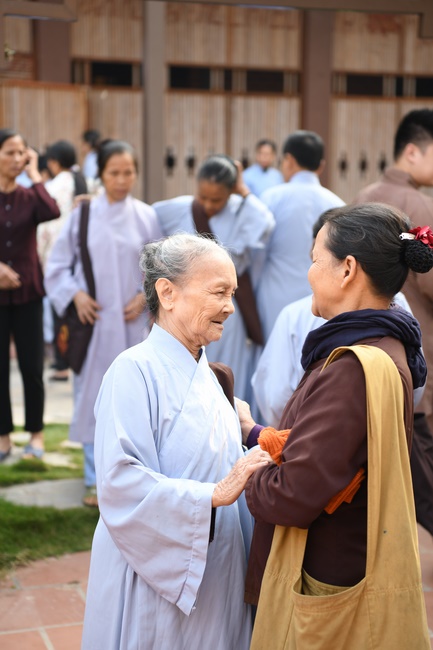 The Patriarch s' Death Anniversary and One-day Retreat at Hoa Phuc Pagoda