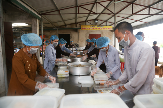 Chùa Đống Cao - Thanh Hóa: hoạt động thiện nguyện