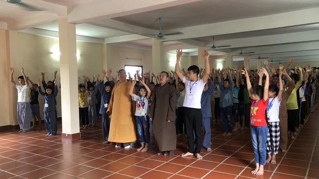 Khóa tu mùa hè chùa Linh Sơn, Điện Biên