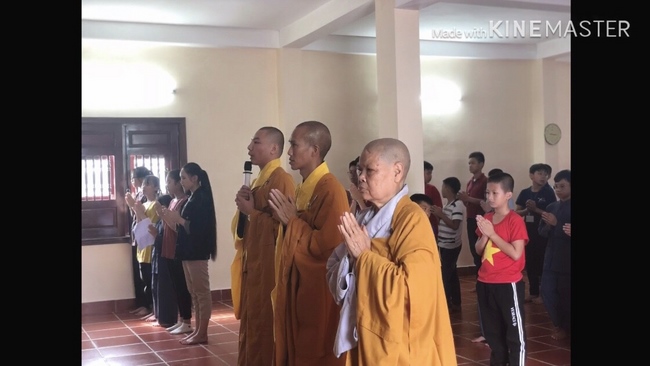 Khóa tu mùa hè chùa Linh Sơn, Điện Biên