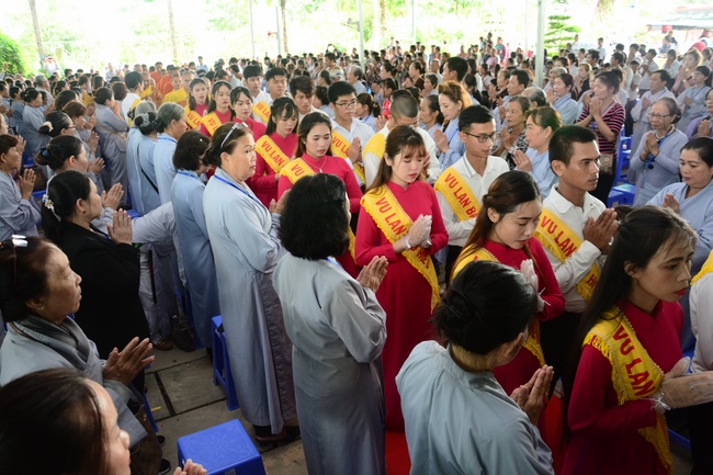 Ullumbana Ceremony at Hoang Phap Pagoda in Cambodia
