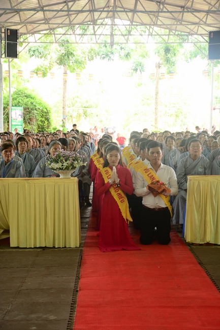 Ullumbana Ceremony at Hoang Phap Pagoda in Cambodia