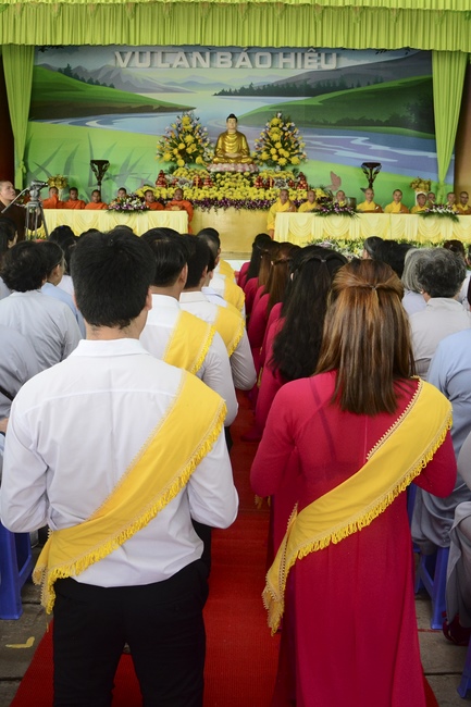 Ullumbana Ceremony at Hoang Phap Pagoda in Cambodia